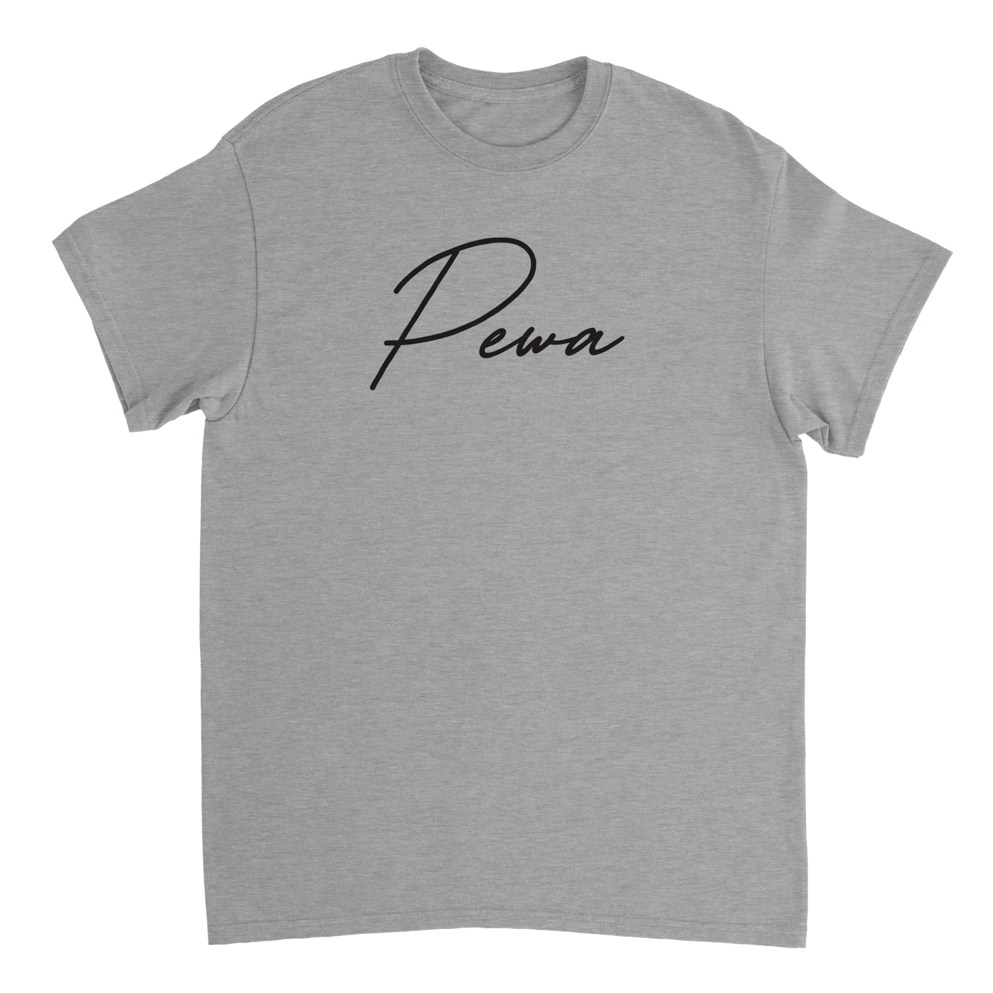 PEWA cursive logo T-Shirt