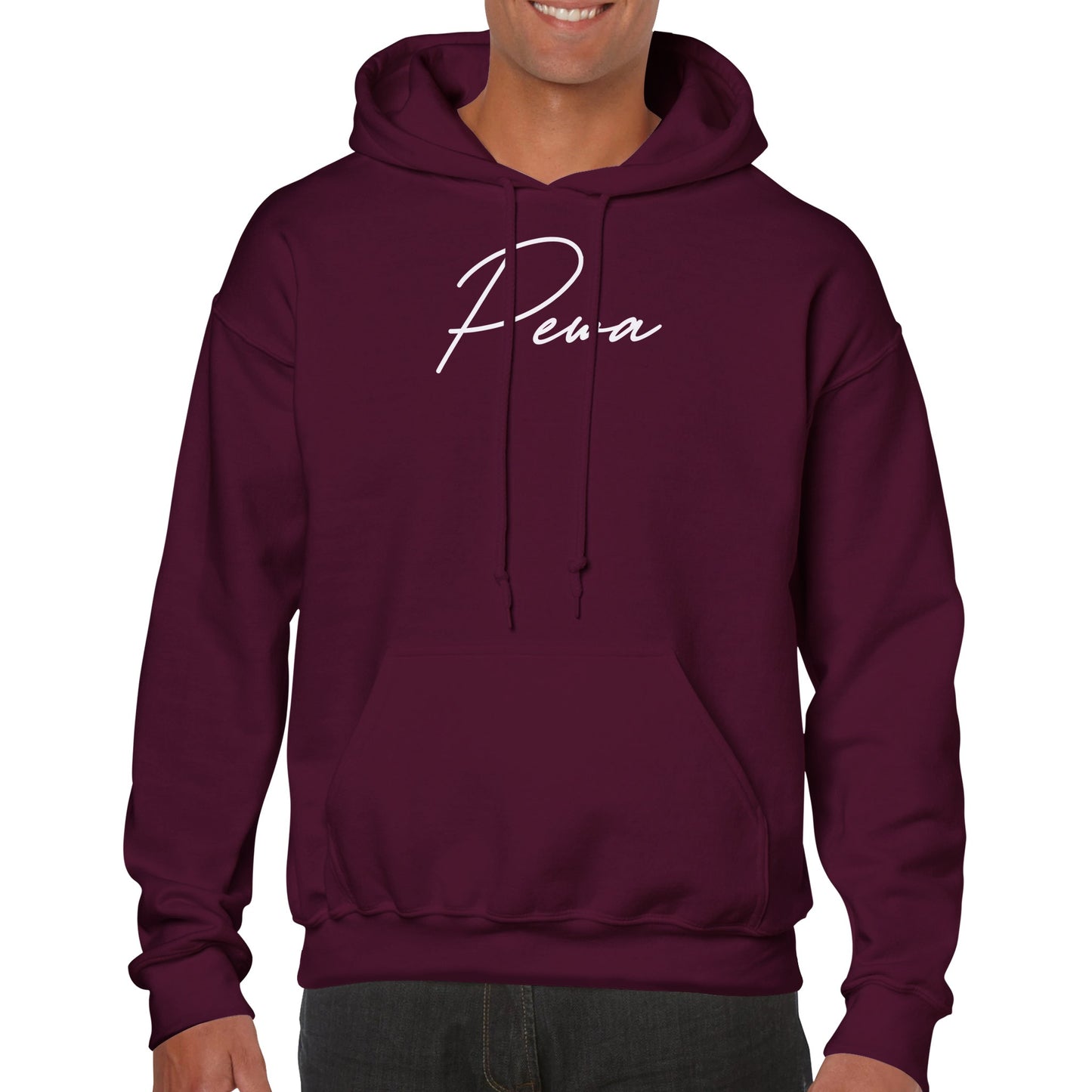 Cursive PEWA logo Hoodie