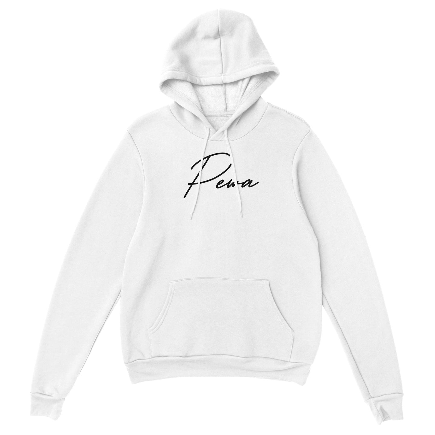 Cursive PEWA logo Hoodie