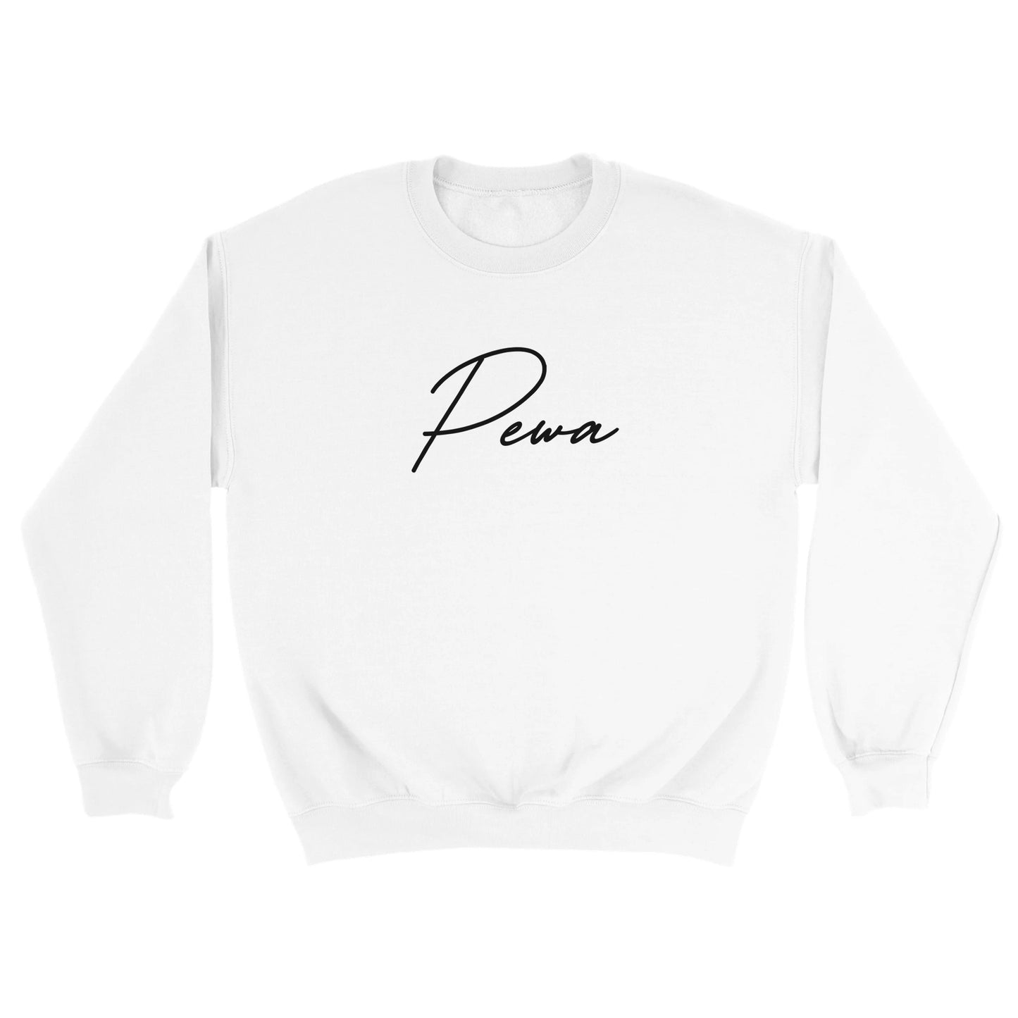 Cursive PEWA Logo Sweatshirt