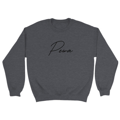 Cursive PEWA Logo Sweatshirt