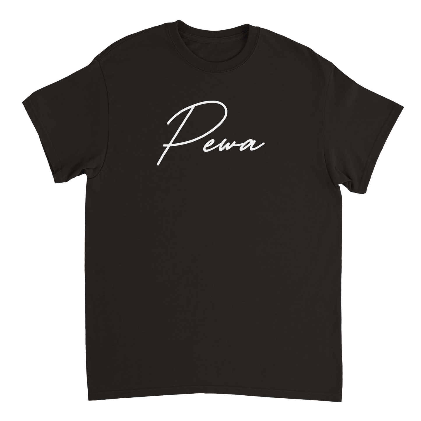 PEWA cursive logo T-Shirt