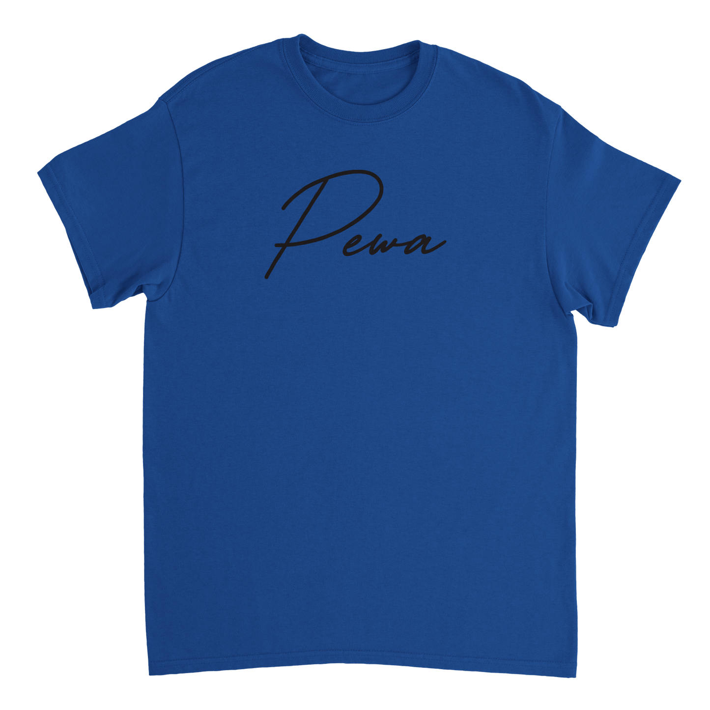 PEWA cursive logo T-Shirt