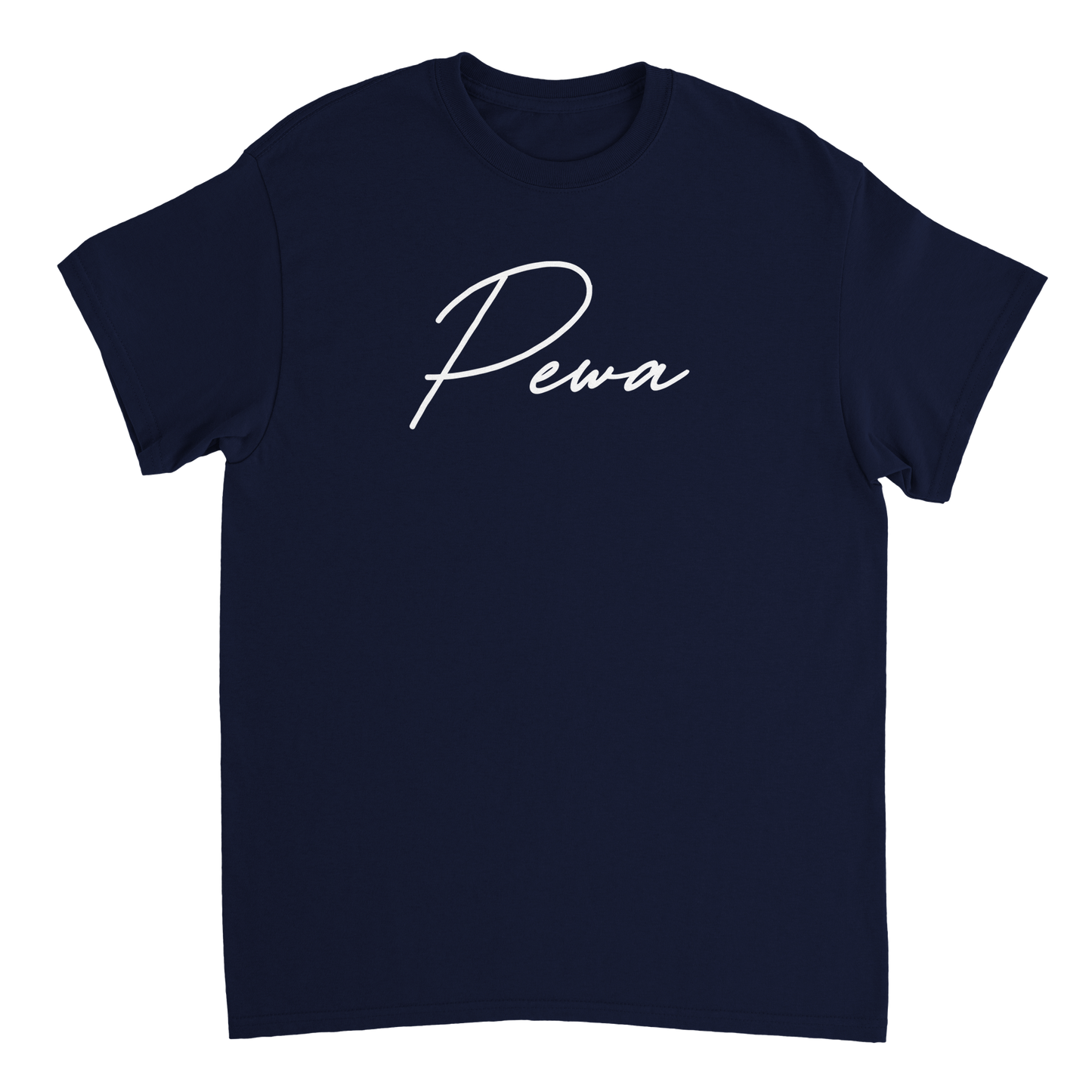 PEWA cursive logo T-Shirt